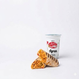 Klasik Tavuk Döner Dürüm & İçecek görseli