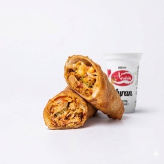 Çıtır Tavuk Döner Dürüm & İçecek görseli
