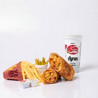 Çıtır Tavuk Döner Dürüm Patates Kızartmalı Menü görseli