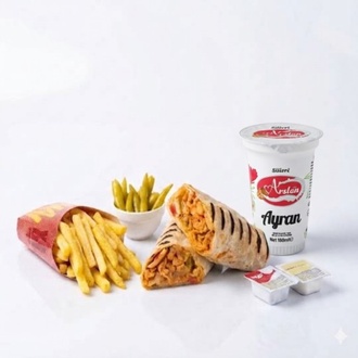 Ekonomik Tavuk Döner Menü görseli