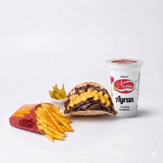 Taco Et Döner Patates Kızartmalı Menü görseli