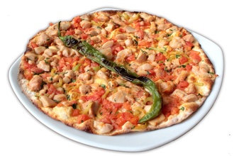 Glutensiz 2'Li Tavuklu Lahmacun görseli