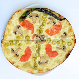 Glutensiz 2'Li Sade Kaşarlı Lahmacun görseli