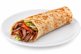 Büyük Boy Et Döner Dürüm görseli