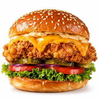 Tavuk Burger - Klasik Çıtır Tavuk Burger görseli
