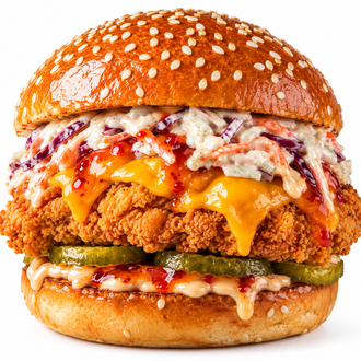 Tavuk Burger - Crazy Çıtır Tavuk Burger görseli