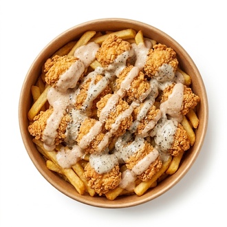 Loaded Patates - Trüf Soslu Çıtır Tavuklu Patates görseli