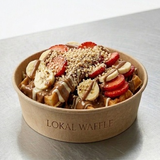 Lokal Klasik Bowl Waffle görseli