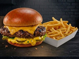Klasik Et Burger görseli
