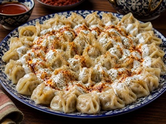 Özbek Mantısı görseli