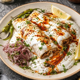 Yoğurtlu Büftek Tantuni görseli