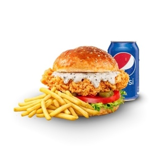 Türüflü Firari Burger Menü görseli