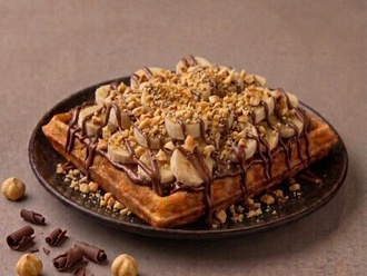 Muzlu Çikolata Waffle görseli