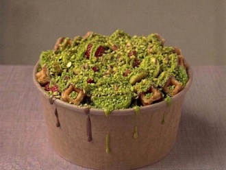Kovada Antep Fıstığı Waffle görseli