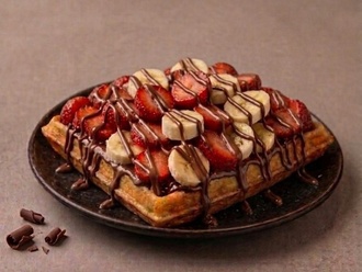 Çilek Rüyası Waffle görseli