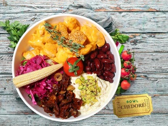 Chedorė (Cheddar Tavuk Bowl) görseli