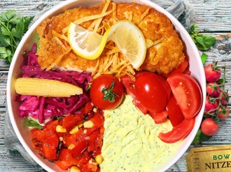 Nitzea (Klasik Schnitzel Tavuk Bowl) görseli