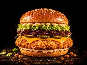 Zinger Burger görseli