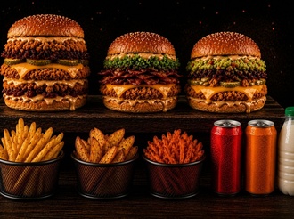 Tavuk Burger Menu Seçimi görseli