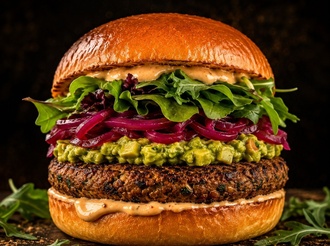 Vegan Köfte Burger görseli