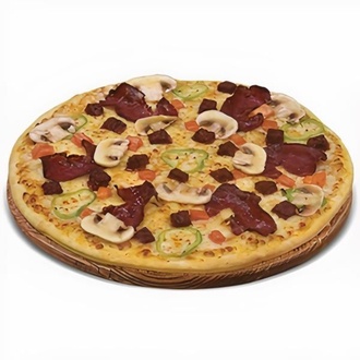 Turkish Mix Pizza (Orta) görseli