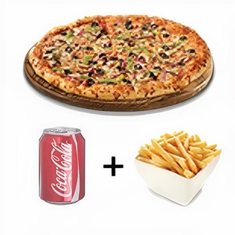 Küçük Boy Pizza Menü görseli