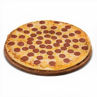 Sosisli Pizza (Büyük) görseli