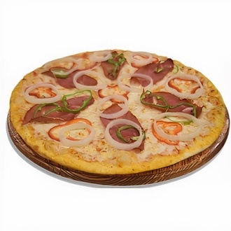Pastırmalı Pizza (Orta) görseli