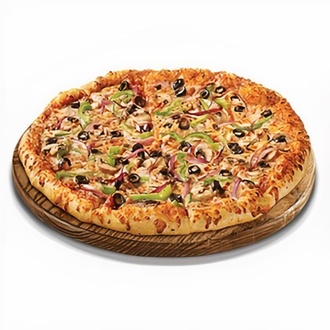 Sebzeli Pizza (Orta) görseli