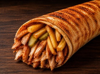 Ekstra Yarım Tavuk Döner Dürüm (35 Cm.) görseli