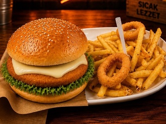 Şnitzel Burger görseli