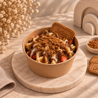 Karamelli Waffle Bowl görseli