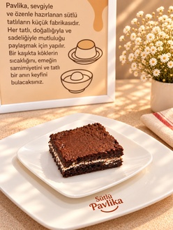 Beyaz Çikolatalı Brownie görseli