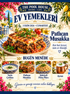 3 Ekim Günü Ev Yemekleri görseli
