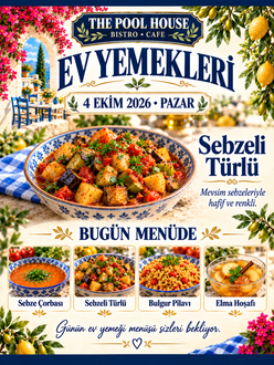 4 Ekim Günü Ev Yemekleri görseli