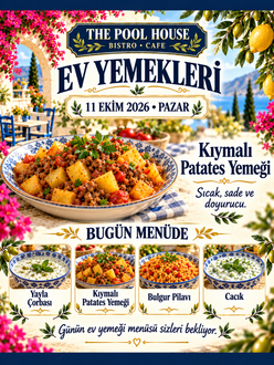 11 Ekim Günü Ev Yemekleri görseli