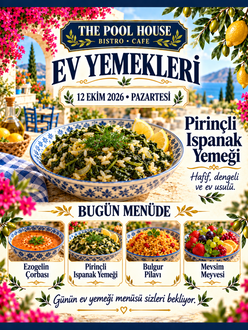 12 Ekim Günü Ev Yemekleri görseli
