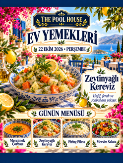 22 Ekim Günü Ev Yemekleri görseli