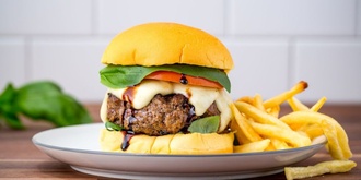 Kaşarlı Hamburger görseli
