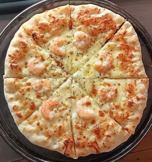 Karidesli Pizza (Orta Boy) görseli