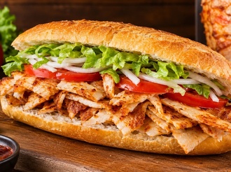 Yarım Ekmek Arası Tavuk Döner görseli
