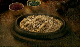 Mantarlı Kremalı Makarna görseli