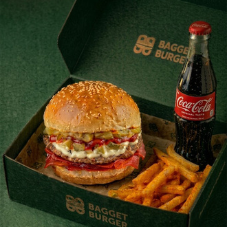 Köz Karışık Burger Premium Maxi Gurme Dana Burger Vip Baget Burger Menü görseli