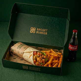 Çıtır Dürüm Menü Premium Maxi Gurme Çıtır Tavuk Dürüm Vip Baget Burger Menü görseli