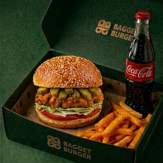 Tavuk Burger Premium Gurme Maxi Gurme Tavuk Burger Baget Burger görseli