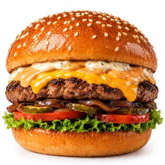 Hamburger - Klasik Et Burger görseli