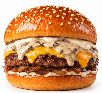 Hamburger - Trüf Soslu Et Burger görseli