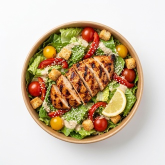 Acılı Sezar Salata görseli
