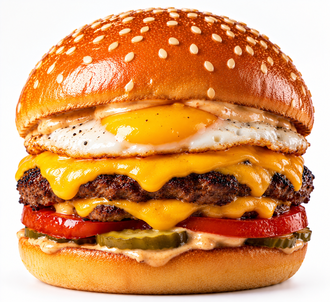 Hamburger - Yumurtalı Klasik Burger görseli