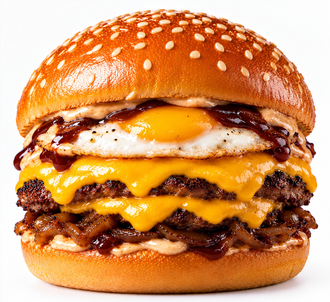 Hamburger - Yumurtalı Bbq Burger görseli
